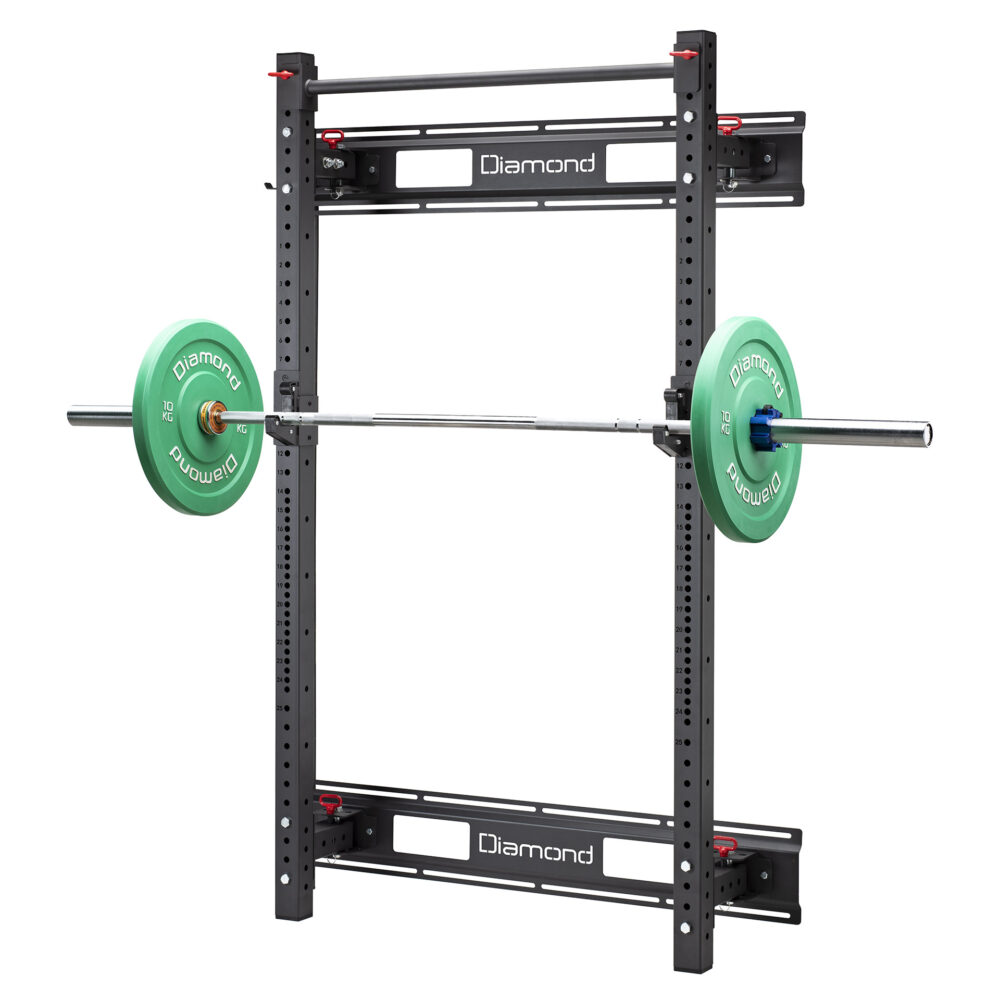 DIAMOND FOLDABLE POWER RACK WALL MOUNTED